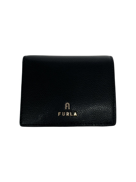 FURLA コンパクトウォレット 二ツ折リ財布/BLK[値下]