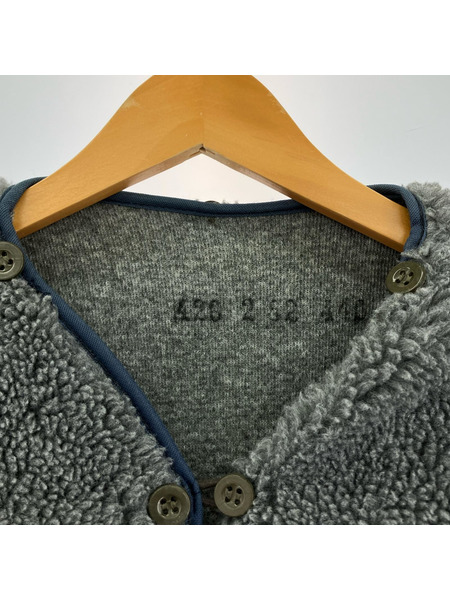 ソノ他 チェコ軍 ボアライナージャケット グレー