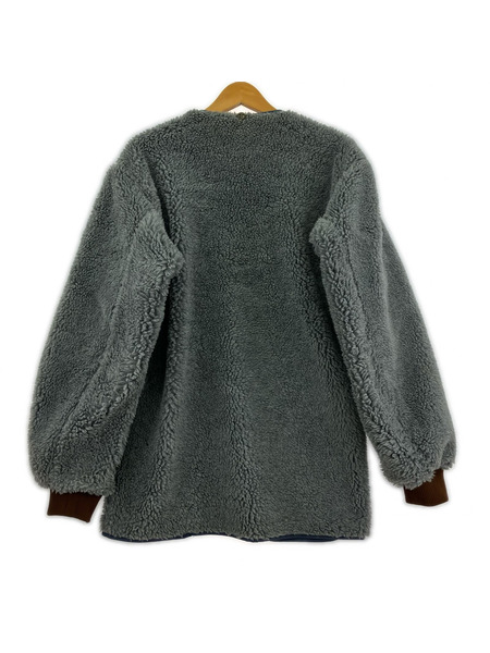 ソノ他 チェコ軍 ボアライナージャケット グレー