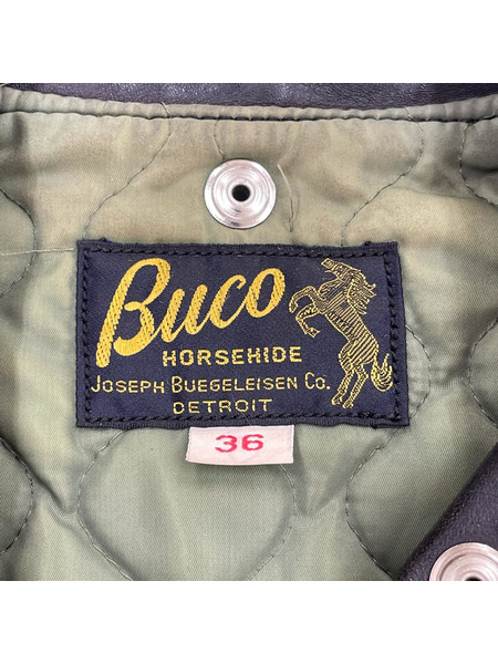 REAL McCOY'S ライダース BUCO ホースハイド ライダース 36