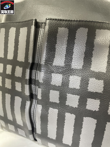 トートバッグ COACH/ワイルド プレイド プリント ヘンリー トートバッグ[値下]