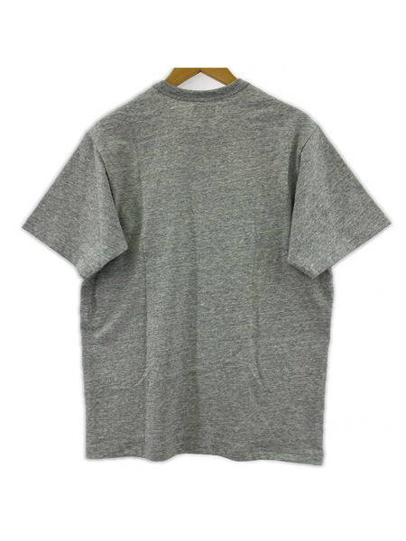 Supreme 20AW Plaid Applique S/S Top グレー (S)