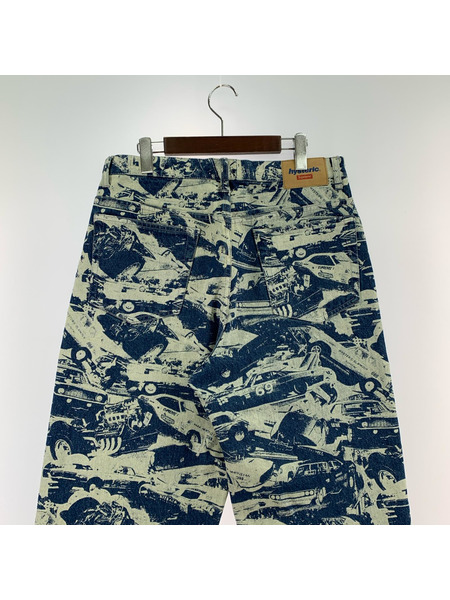 Supreme パンツ ×hysteric glamour cars baggy jean W30