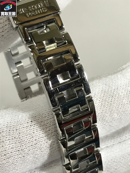 エルメス/クリッパー・ナクレ/CL4.210/電池交換・仕上げ レディースQZ[値下]