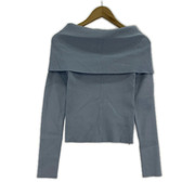 snidel ニット・セーター ケープデザインTOPS F BLU