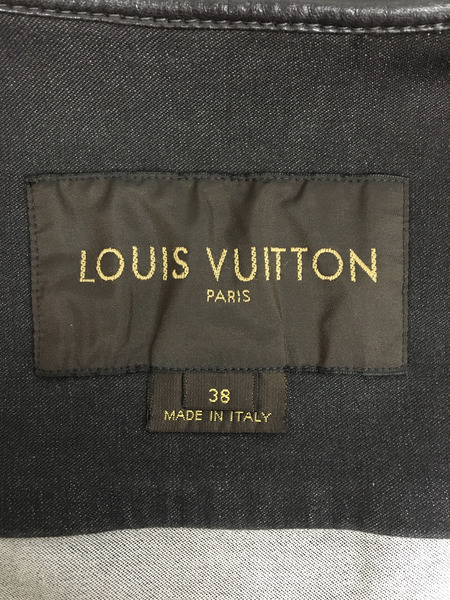 LOUIS VUITTON　レディースラグ衣料 ノーカラーショルダーモノグラムジャケット/38