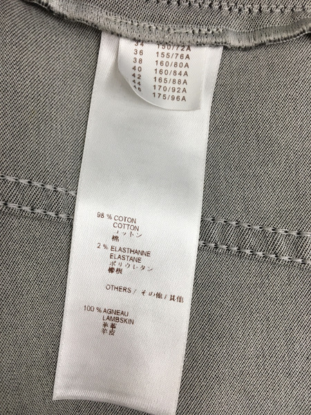 LOUIS VUITTON　レディースラグ衣料 ノーカラーショルダーモノグラムジャケット/38