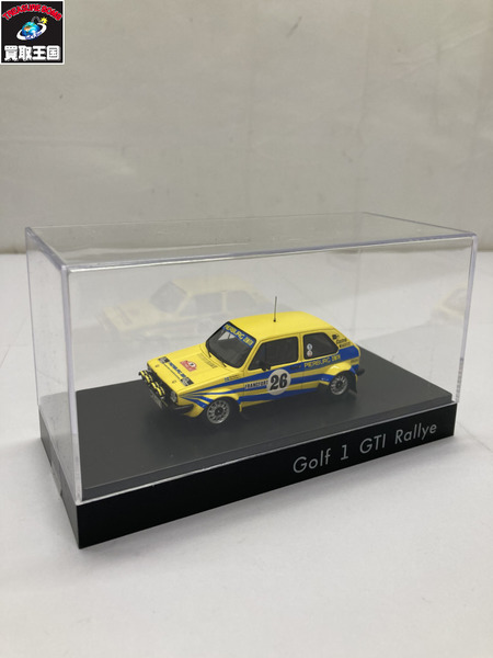 スパーク VW ゴルフGTI ラリー イエロー 1/43