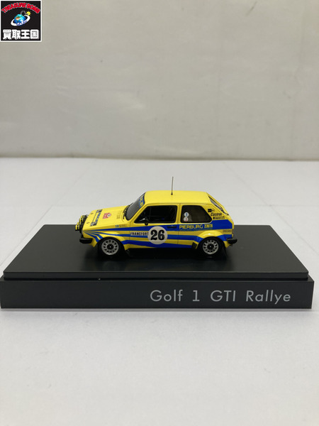 スパーク VW ゴルフGTI ラリー イエロー 1/43