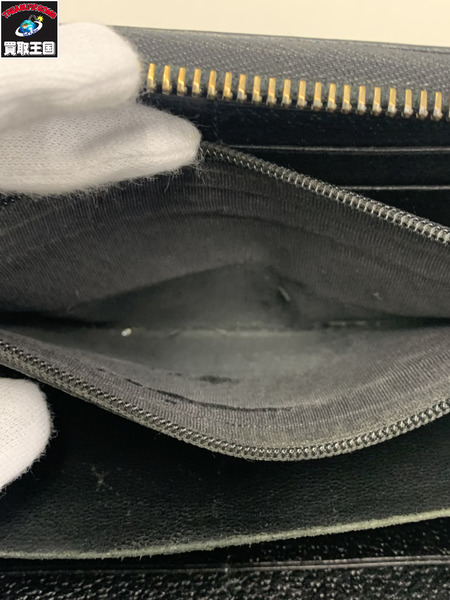 長財布 GUCCI 長財布 キャンバス 黒 112724 3731