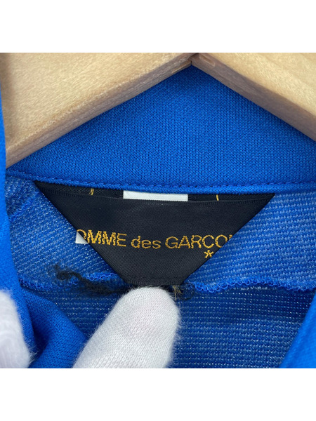 COMME des GARCONS コレクションライン デザインテーラードジャケット S 青