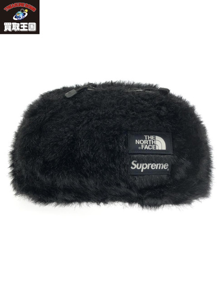 Supreme THE NORTH FACE 20AW Faux Fur Waist Bag 黒 ｜商品番号