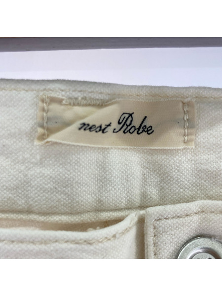 nest Robe コットンパンツ/アイボリー