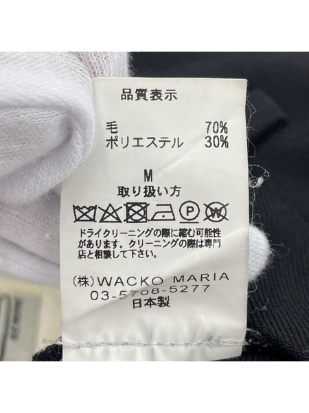 WACKO MARIA　スラックス　ブラック　M GP-101-BLANKLINE-RIVER-