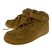 NIKE スニーカー AIR FORCE 1 MID FLAX (27.5)
