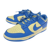 NIKE スニーカー DUNK LOW RETRO 29.0cm 白 青系