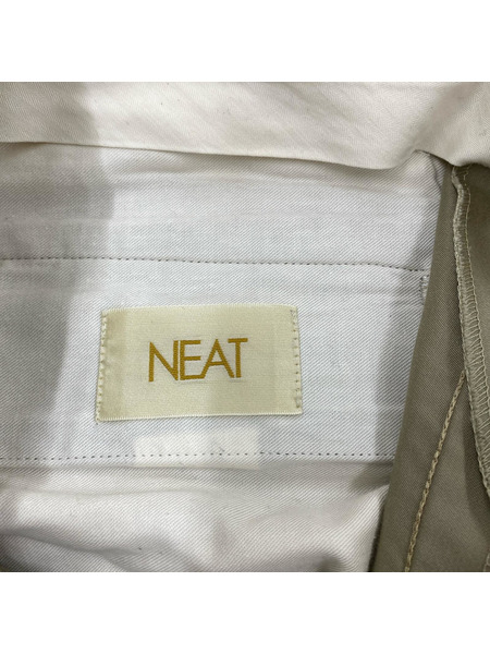 NEAT ペイント加工チノパンツ 46 ベージュ