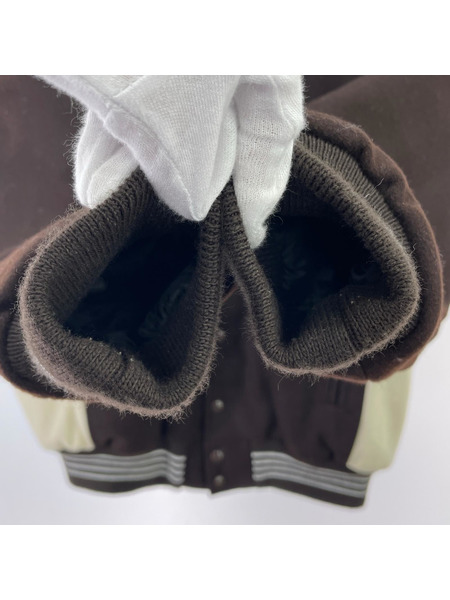 ジャケット GAME Sportswear スタジャン (L) ブラウン