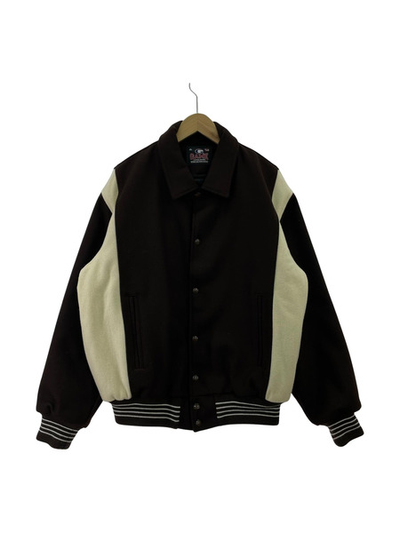 ジャケット GAME Sportswear スタジャン (L) ブラウン