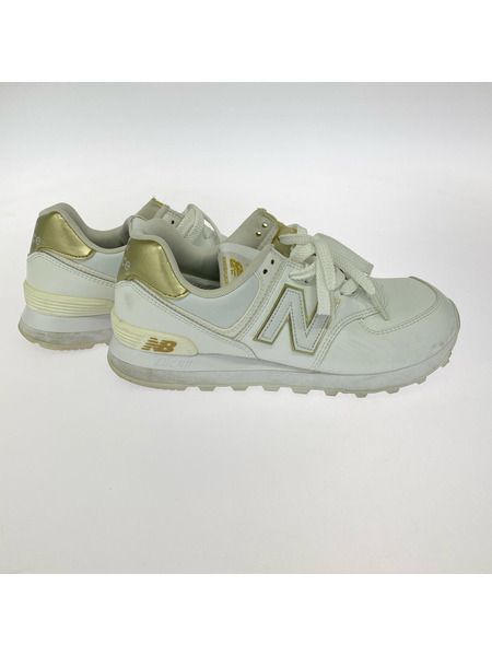 NEW BALANCE スニーカー ローカットスニーカー ホワイト 25.5㎝[値下]