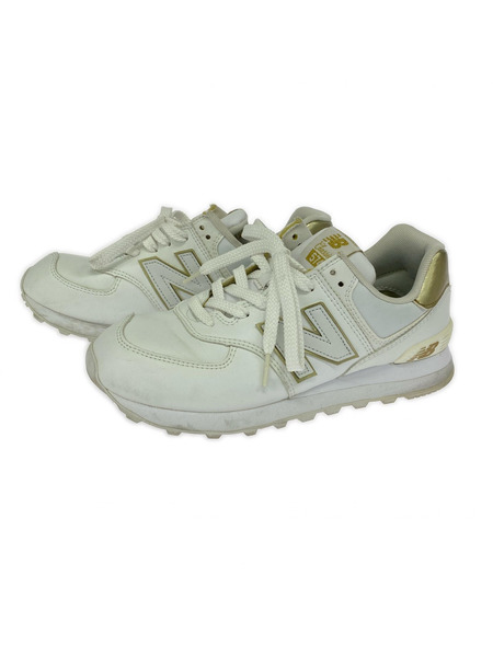 NEW BALANCE スニーカー ローカットスニーカー ホワイト 25.5㎝[値下]
