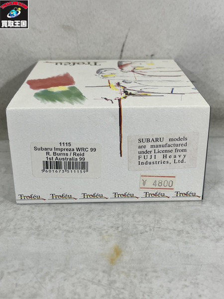 Trofeu　スバルインプレッサ 1/43