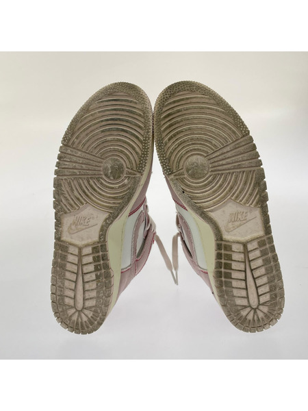 NIKE スニーカー DUNK HIGH 85 28cm ピンク/白