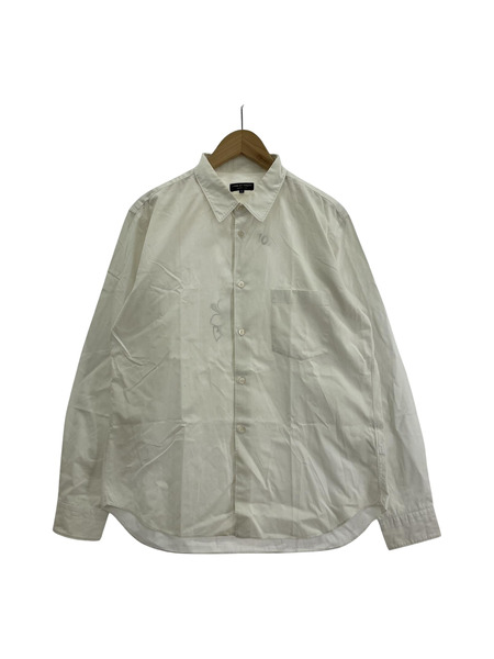 COMME des GARCONS HOMME PLUS LSシャツ M ホワイト