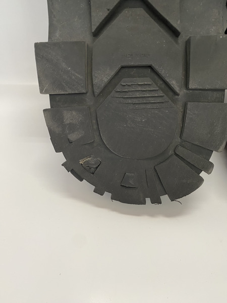 FENDI ファブリックフォース ブラック サンダル　7 X1427　6