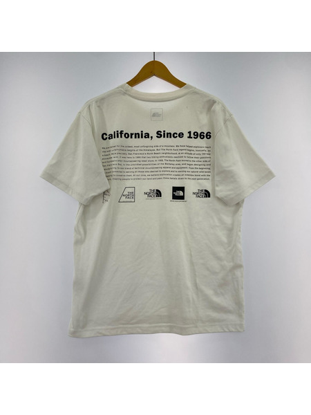 THE NORTH FACE 半袖Tシャツ・カットソー 白 (L)