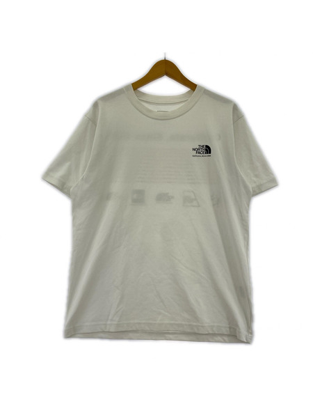 THE NORTH FACE 半袖Tシャツ・カットソー 白 (L)