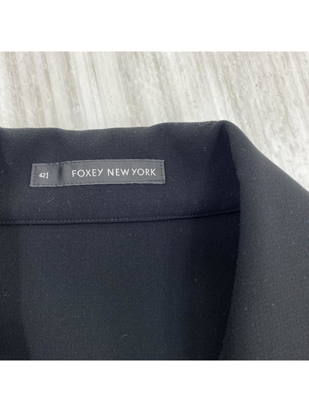 FOXEY NEW YORK ソノ他 フレアコート 42 BLK