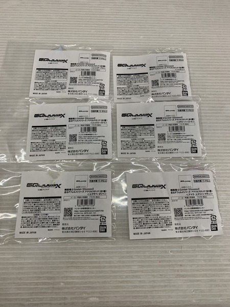 メーカー ガンダム GQuuuuuuX 走るデフォルメシリーズ アクスタ 6種まとめ