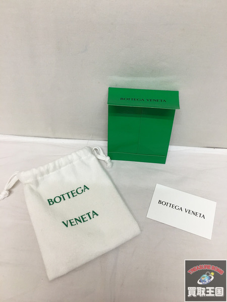 BOTTEGA VENETA マキシイントレチャート コンパクトウォレット グレー[値下]