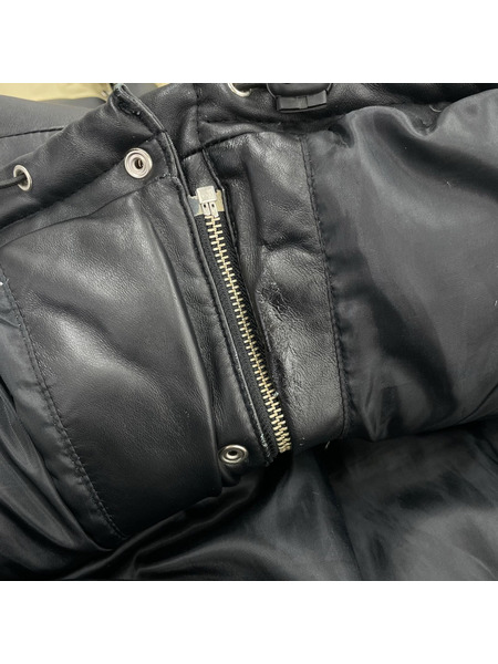 ダウンジャケット FREEDOM レザーダウンジャケット(40)