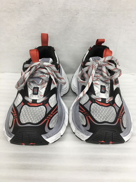 靴 10XL/GRY/RED/サイズ41