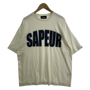 SAPeur ビックロゴプリントTシャツ L