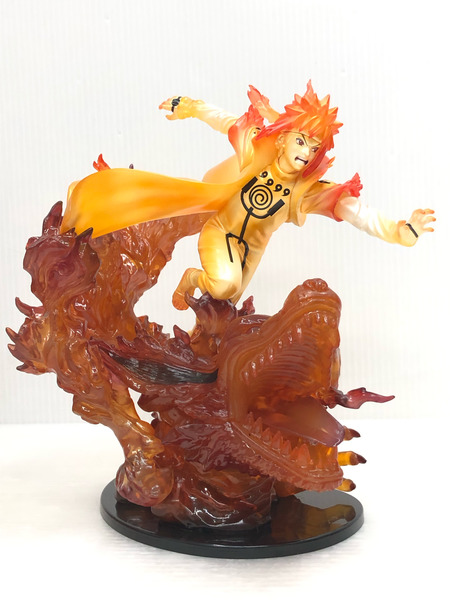 フィギュアーツZERO 絆Relation 波風ミナト 九喇嘛 NARUTO ※破損あり