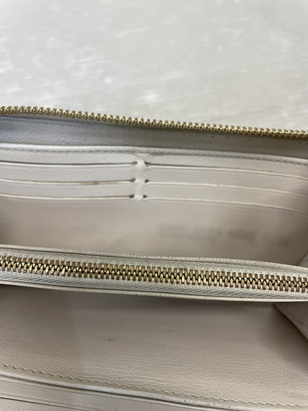 LOUIS VUITTON エキゾチックレザー クロコダイル ジッピーウォレット パドロック ベージュ[値下]