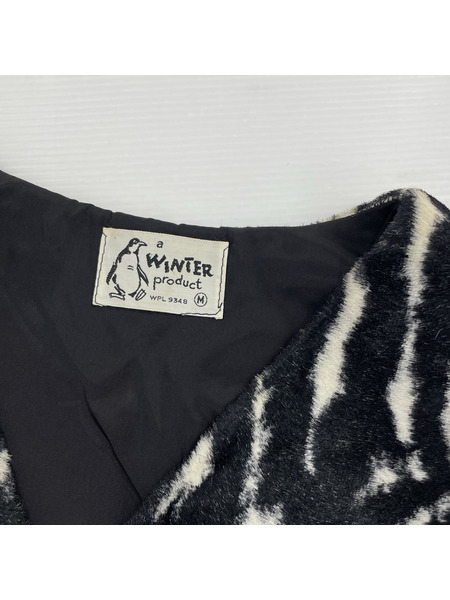 OLD・VINTAGE ジレ・ベスト 50s頃 a WINTER product フェイクファーベスト