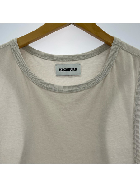 KOZABURO タンクトップ SS25 Muscle Tank ベージュ (1)
