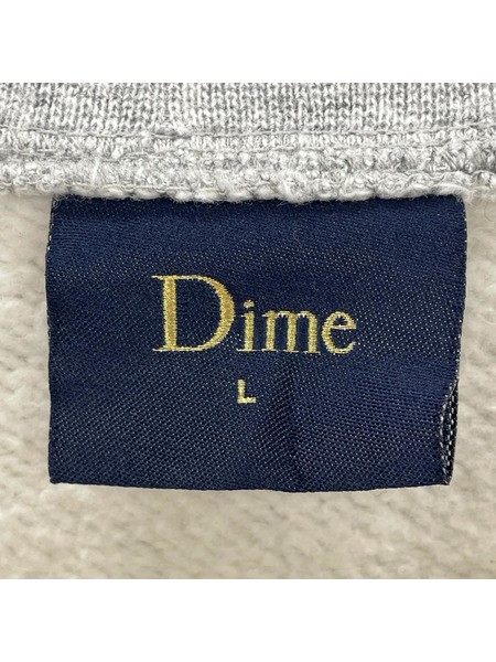 スウェット・トレーナー Dime スウェット SizeL GRY[値下]