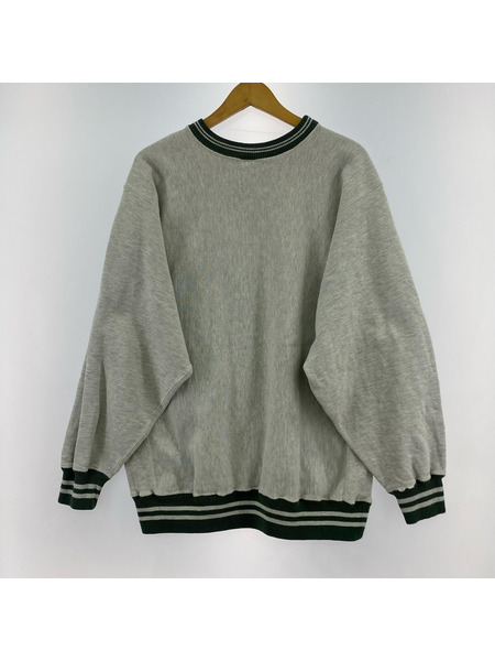 Champion スウェット・トレーナー 90s 刺?タグ USA製 リブラインスウェット XL