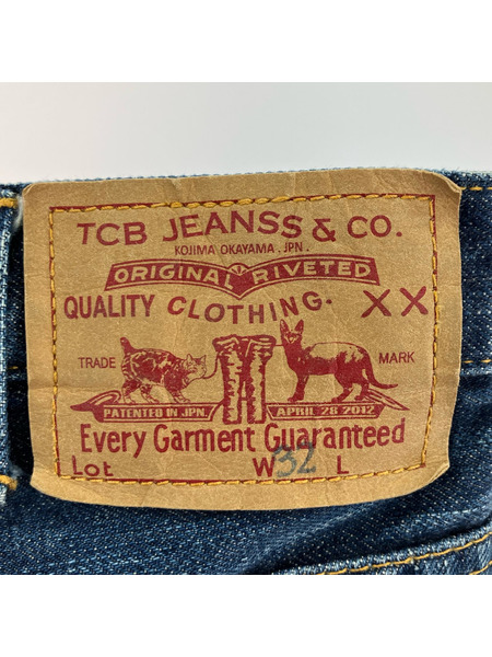 デニム・ジーンズ TCB JEANS デニム インディゴ 32