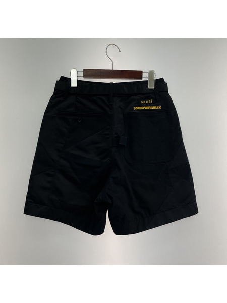 sacai ドッキングショートパンツ 0 ブラック