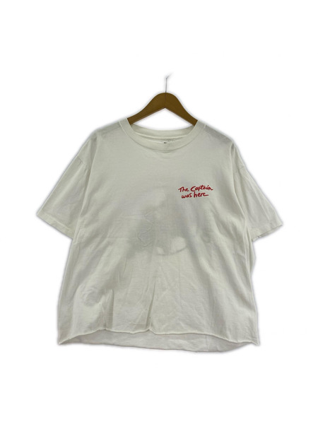 半袖Tシャツ・カットソー 90s TENNESSEE RIVER captain morgan白 (L)