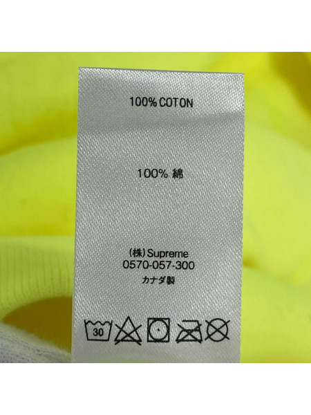 Supreme Small Box Hooded Sweatshirt Neon L