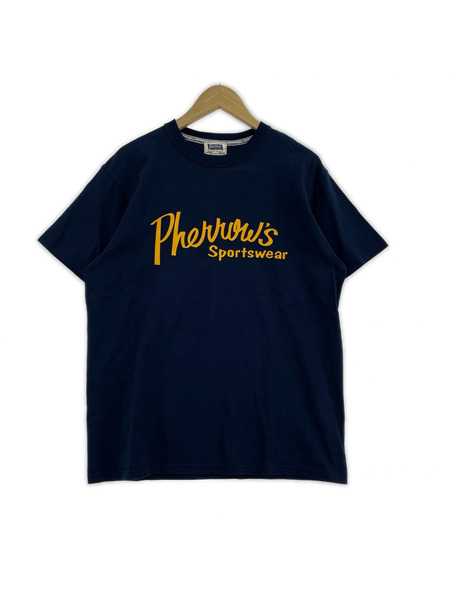 Pherrow's プリントTee XL ネイビー