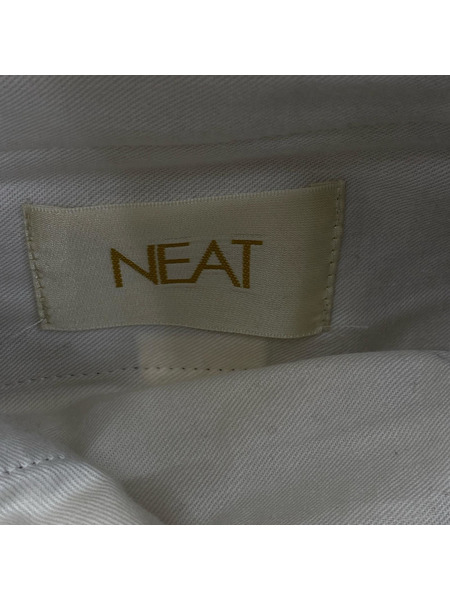 NEAT パンツ 2タックトラウザー ブラック