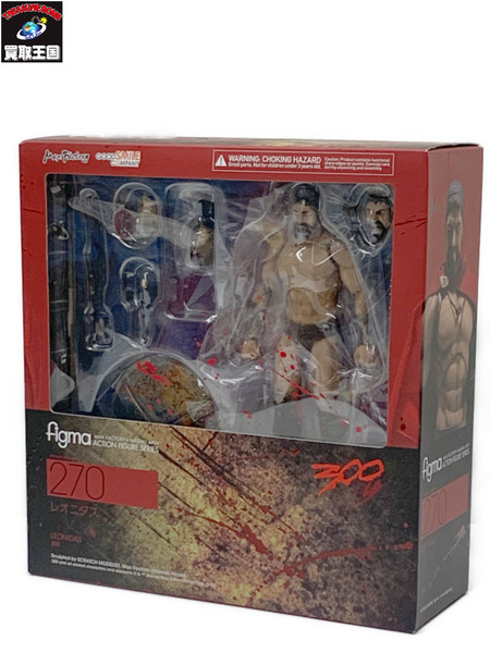 figma 270 レオニダス 開封品 ダメージあり 300 スリーハンドレッド